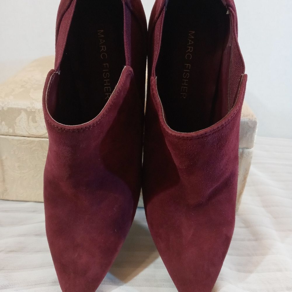 Marc Fisher Maroom Hydra Pointed Toe Block Heeled… - image 7